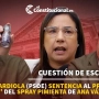 Javi Guardiola (PSOE) sentencia al PP por el 'show' del spray de pimienta