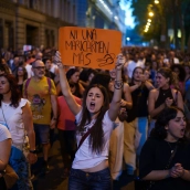 EuropaPress 7802495 miles personas manifestacion denunciar desahucio maricarmen abascal 26