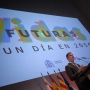 El presidente del Gobierno, Pedro Sánchez, interviene en la clausura del acto de presentación del informe "Vidas Futuras: un día en 2050". Pool Moncloa / Sandra Armada