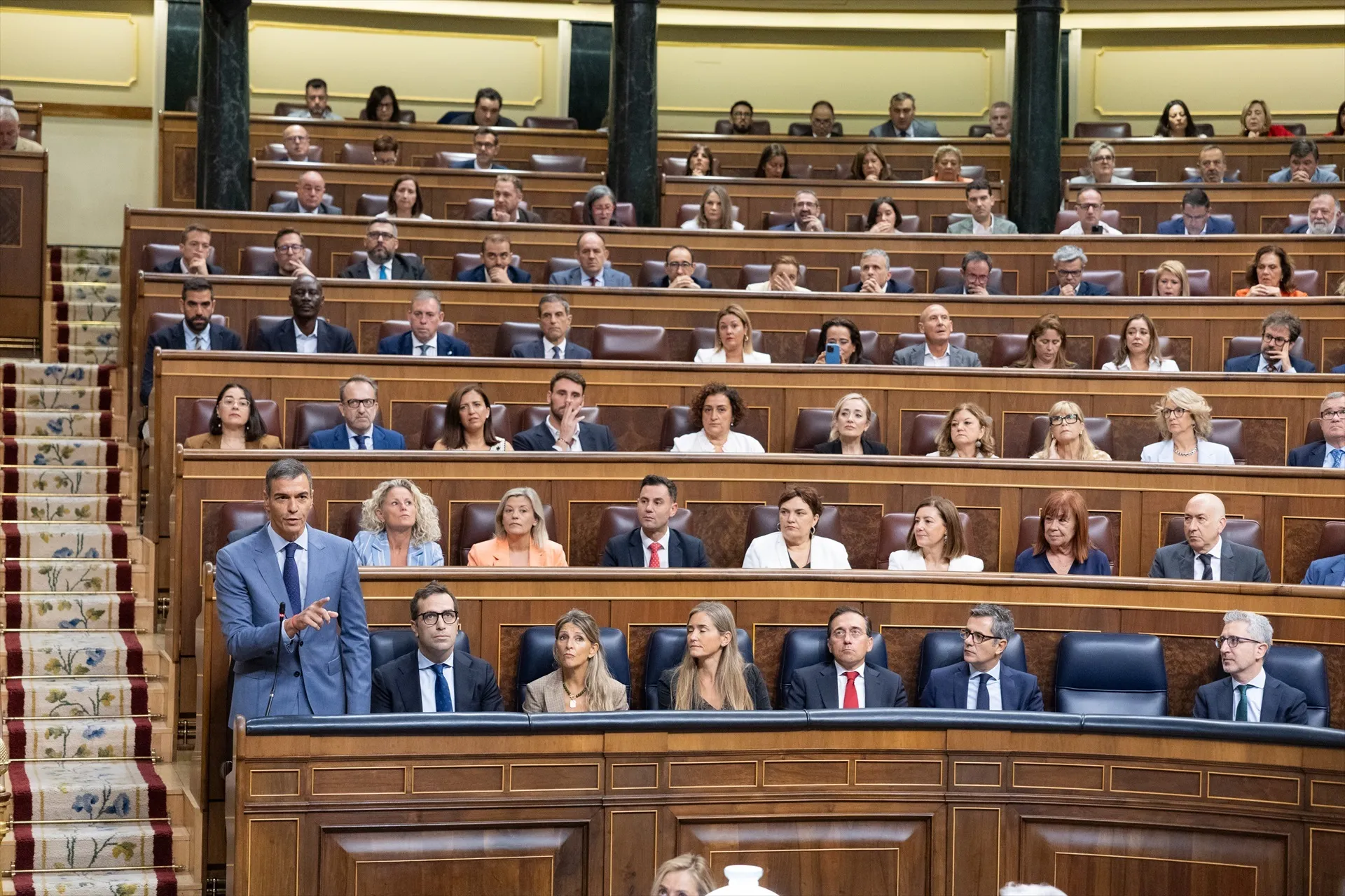 El presidente del Gobierno, Pedro Sánchez. Jesús Hellín / Europa Press