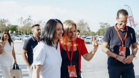 La secretaria de organización del PSOE, Rebeca Torró. Roberto Plaza / Europa Press