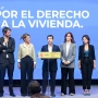 Los ministros de Sumar durante una rueda de prensa, en la sede de la Vicepresidencia Segunda, tras aprobar los dos decretos de vivienda en el Consejo de Ministros. Gustavo Valiente / Europa Press