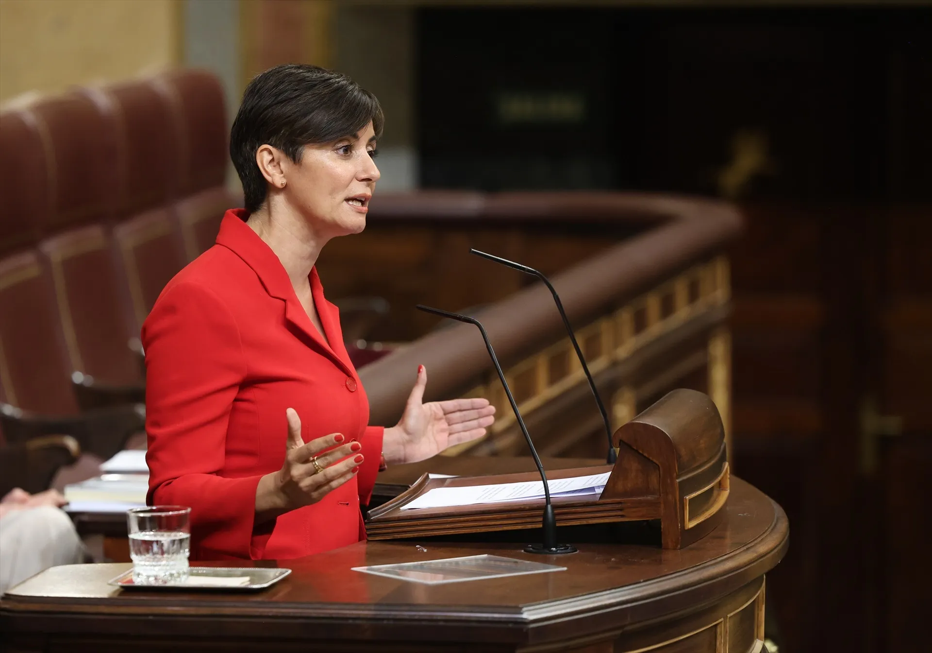 La ministra de Vivienda, Isabel Rodríguez, durante una sesión de control al Gobierno, en el Congreso de los Diputados, a 10 de junio de 2026, en Madrid (España). Marta Fernández / Europa Press. La ministra de Vivienda, Isabel Rodríguez, durante una sesión de control al Gobierno, en el Congreso de los Diputados, a 10 de junio de 2026, en Madrid (España). Marta Fernández / Europa Press.