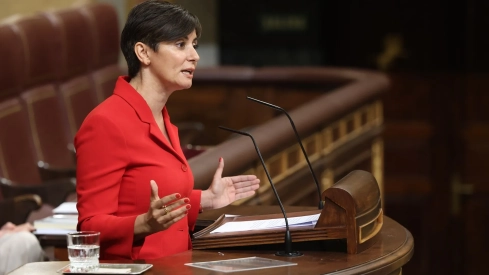 La ministra de Vivienda, Isabel Rodríguez, durante una sesión de control al Gobierno, en el Congreso de los Diputados, a 10 de junio de 2026, en Madrid (España). Marta Fernández / Europa Press.