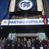 Sede del Partido Popular en la calle de Génova