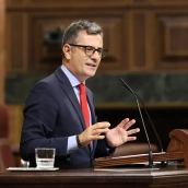 El ministro de la Presidencia, Félix Bolaños. Marta Fernández / Europa Press
