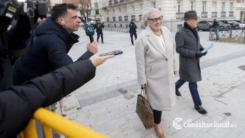 La empresaria Carmen Pano, en la Audiencia Nacional