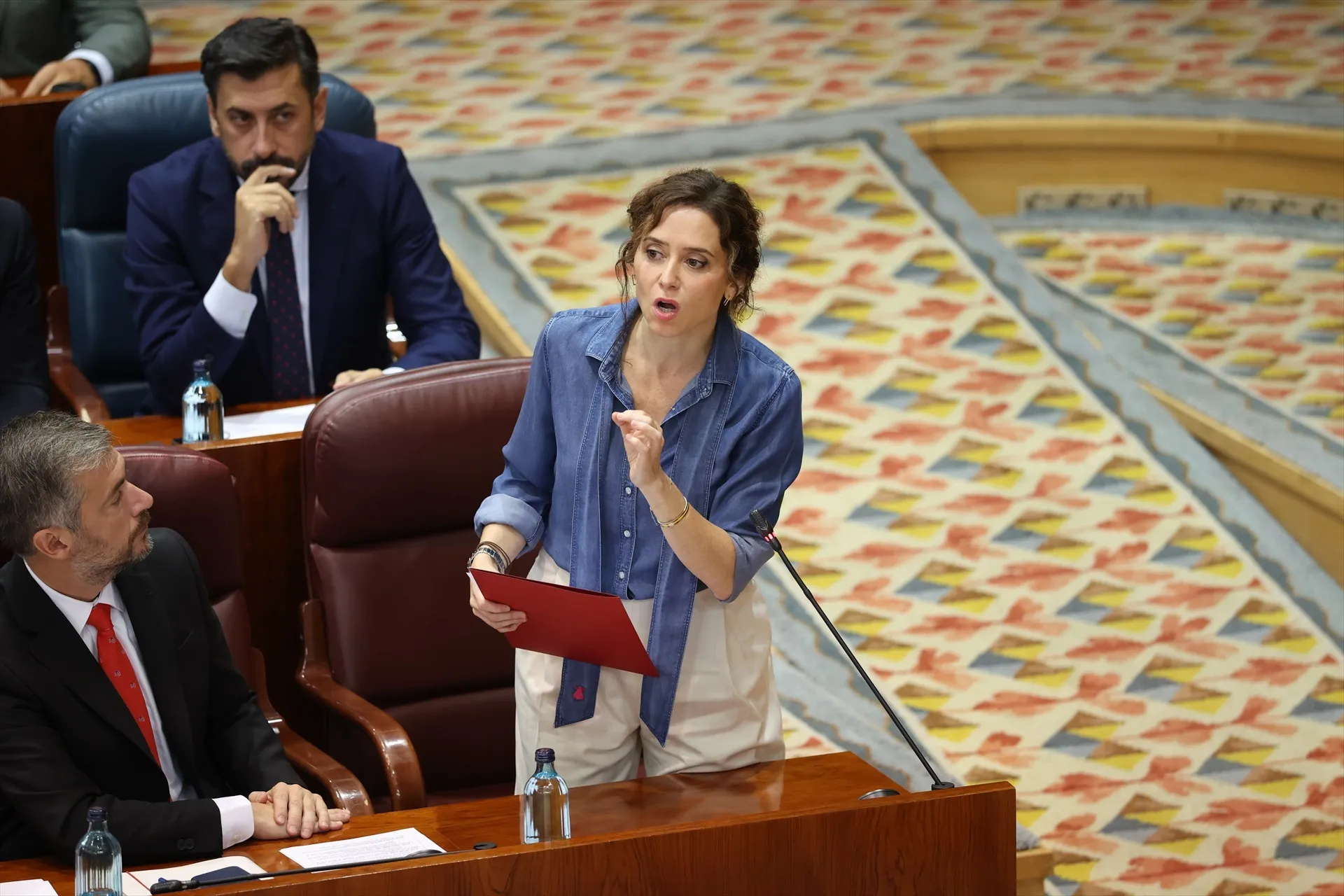 EuropaPress 7780613 presidenta comunidad madrid isabel diaz ayuso interviene pleno asamblea EuropaPress 7780613 presidenta comunidad madrid isabel diaz ayuso interviene pleno asamblea