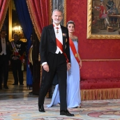 Los Reyes, Don Felipe VI y Doña Letizia. José Oliva / Europa Press