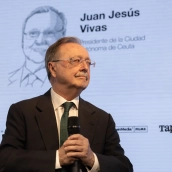 El presidente de Ceuta, Juan Jesús Vivas. Jesús Hellín / Europa Press