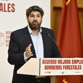El presidente de la Región de Murcia, Fernando López Miras. Kiko Asunción / Europa Press