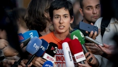 La portavoz del Sindicato de Inquilinas de Madrid, Alicia del Río. A. Pérez Meca / Europa Press