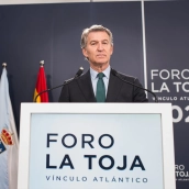 El presidente del Partido Popular, Alberto Núñez Feijóo. Elena Fernández / Europa Press