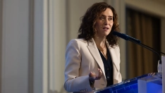 La presidenta de la Comunidad de Madrid, Isabel Díaz Ayuso. Ananda Manjón / Europa Press