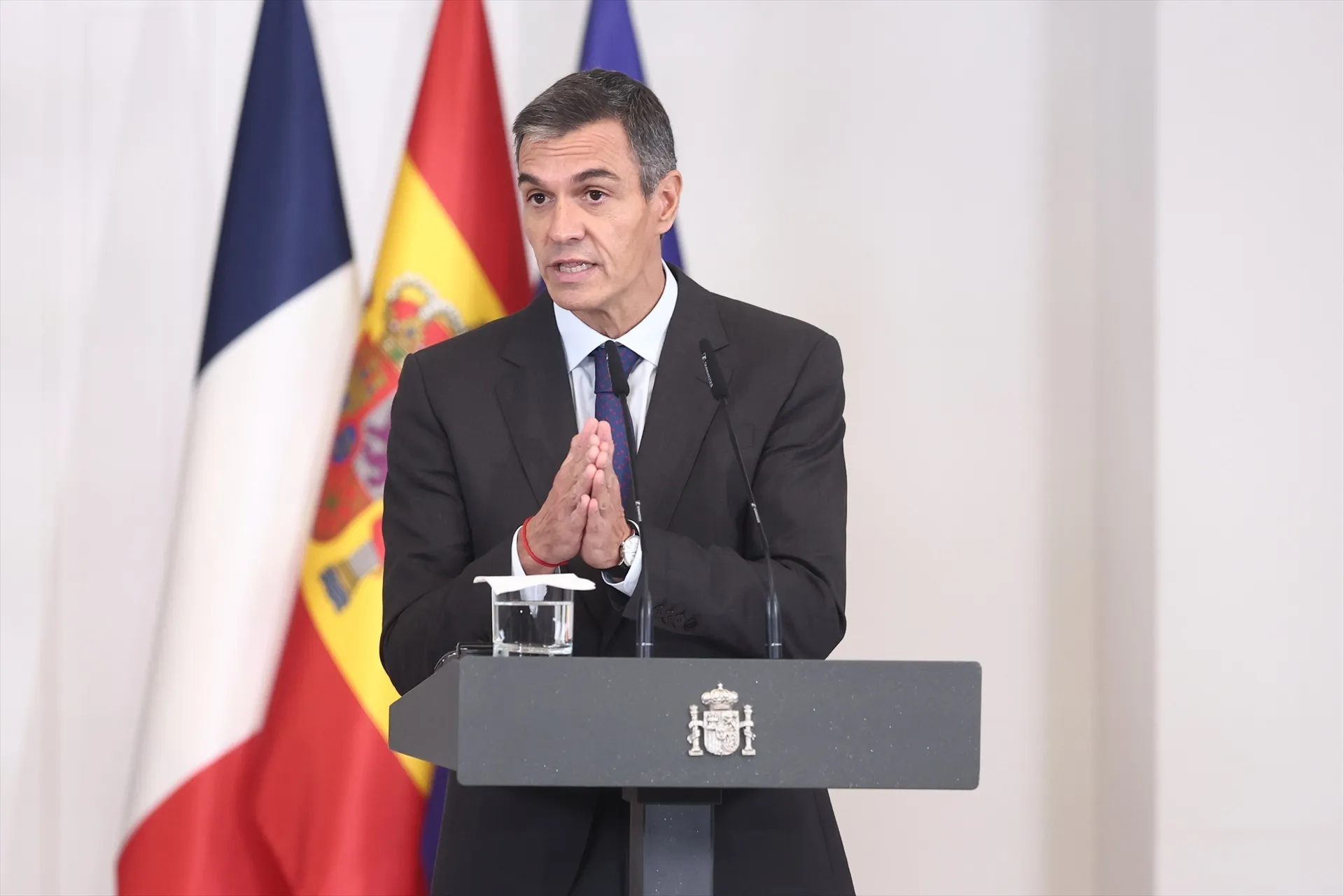 EuropaPress 7810458 presidente gobierno pedro sanchez presidente republica francesa emmanuel EuropaPress 7810458 presidente gobierno pedro sanchez presidente republica francesa emmanuel