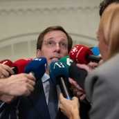 El alcalde de Madrid, José Luis Martínez Almeida.  Ananda Manjón / Europa Press