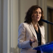 La presidenta de la Comunidad de Madrid, Isabel Díaz Ayuso. Ananda Manjón / Europa Press