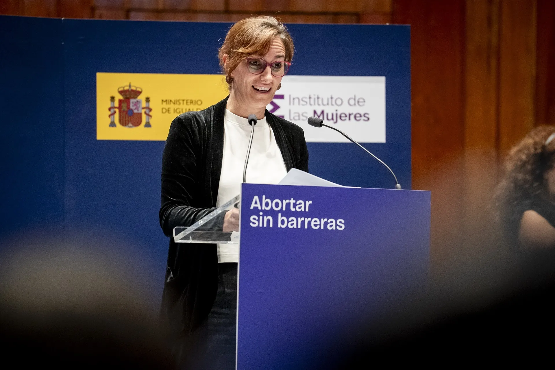 La ministra de Sanidad, Mónica García. A. Pérez Meca / Europa Press