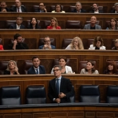 El ministro de la Presidencia, Justicia y Relaciones con las Cortes, Félix Bolaños. Fernando Sánchez / Europa Press