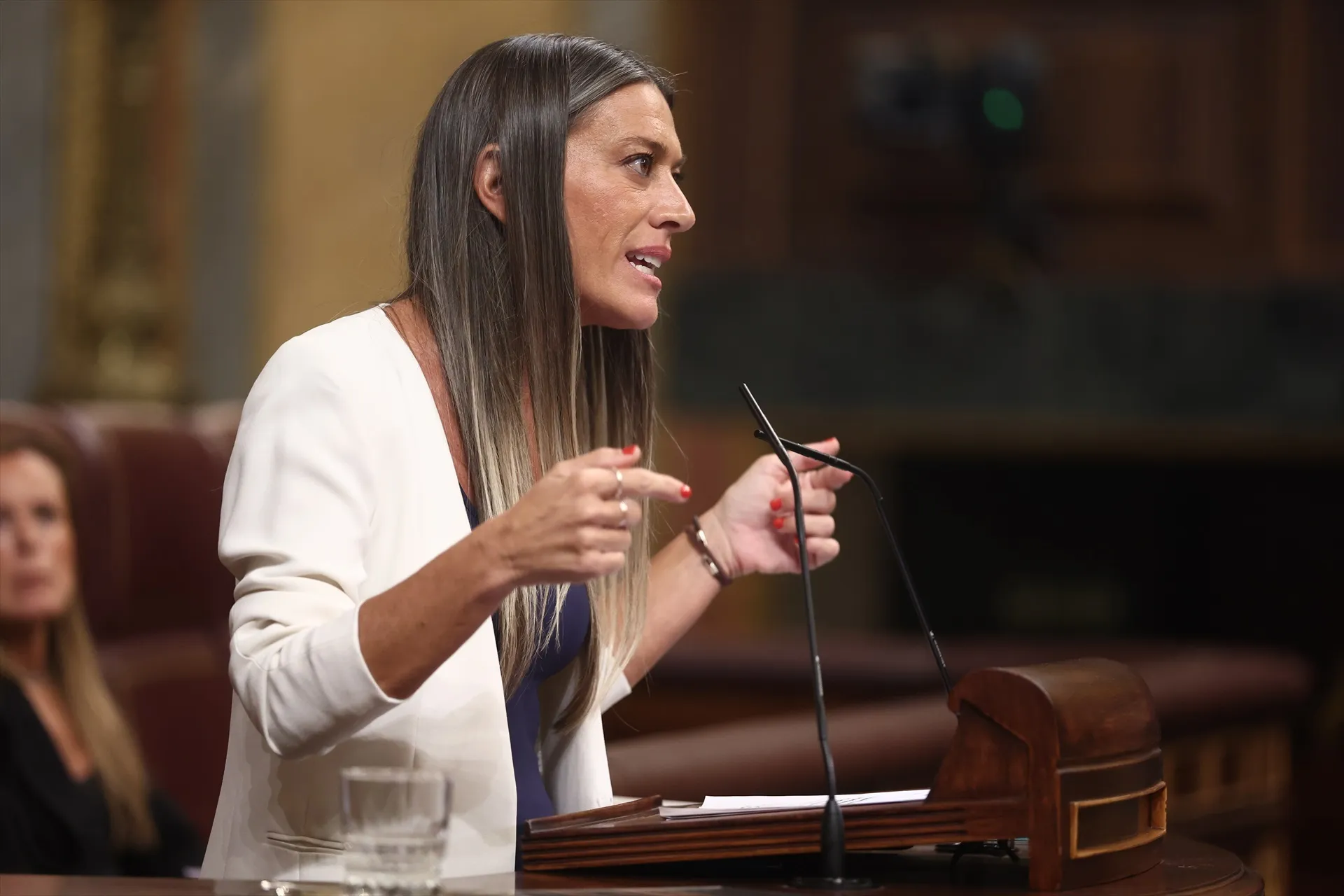 EuropaPress 7814708 portavoz junts congreso miriam nogueras interviene sesion plenaria congreso EuropaPress 7814708 portavoz junts congreso miriam nogueras interviene sesion plenaria congreso