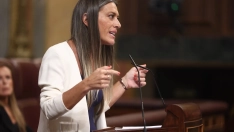 La portavoz de Junts en el Congreso, Miriam Nogueras. Eduardo Parra / Europa Press