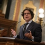 El diputado de la ultraderecha Vox, José María Figaredo, en el Congreso de los Diputados. Fernando Sánchez / Europa Press