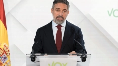 EuropaPress 7822203 presidente vox santiago abascal rueda prensa sede vox octubre 2026 madrid