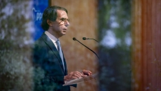 El expresidente del Gobierno y presidente de FAES, José María Aznar. A. Pérez Meca / Europa Press
