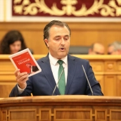 El presidente de VOX en las Cortes de Castilla-La Mancha, David Moreno. Juanma Jiménez / Europa Press