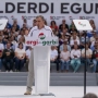 l presidente del PNV, Aitor Esteban, durante la celebración del 'Alderdi Eguna', a 27 de septiembre de 2026, en Foronda, Álava, País Vasco (España). Iñaki Berasaluce / Europa Press.