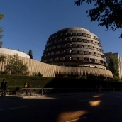 Fachada de la sede del Tribunal Constitucional de España. Foto de archivo: Eduardo Parra / Europa Press