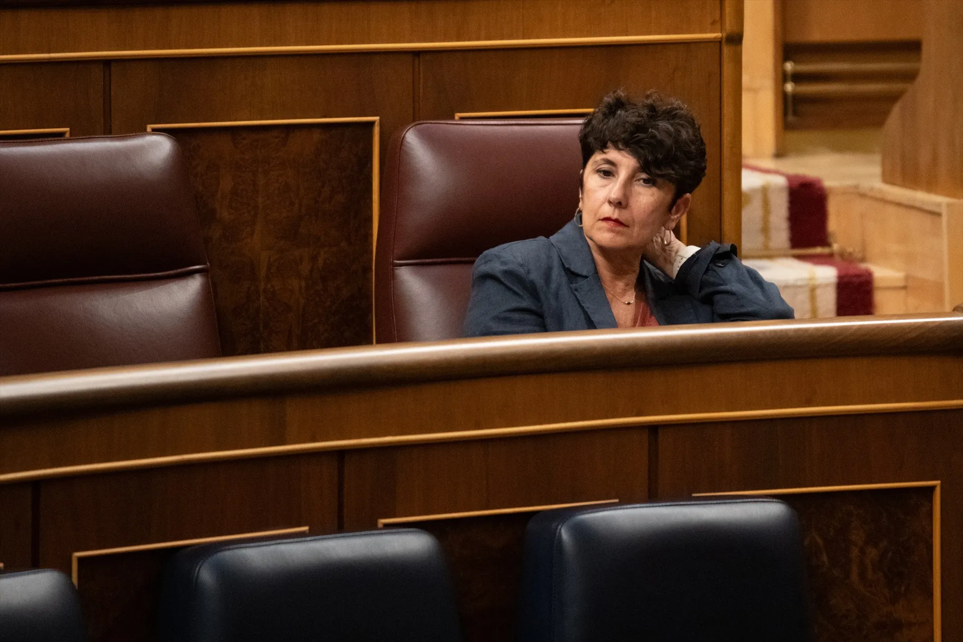 La portavoz del PNV en el Congreso, Maribel Vaquero. Fernando Sánchez / Europa Press