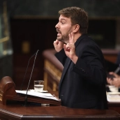 El portavoz adjunto de Sumar en el Congreso, Alberto Ibáñez. Eduardo Parra / Europa Press