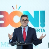 El ministro de la Presidencia, Justicia y Relaciones con las Cortes, Félix Bolaños.  David Zorrakino / Europa Press