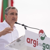 El presidente del PNV, Aitor Esteban. Iñaki Berasaluce / Europa Press