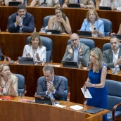 La portavoz del PSOE en la Asamblea, Mar Espinar. Alberto Ortega / Europa Press