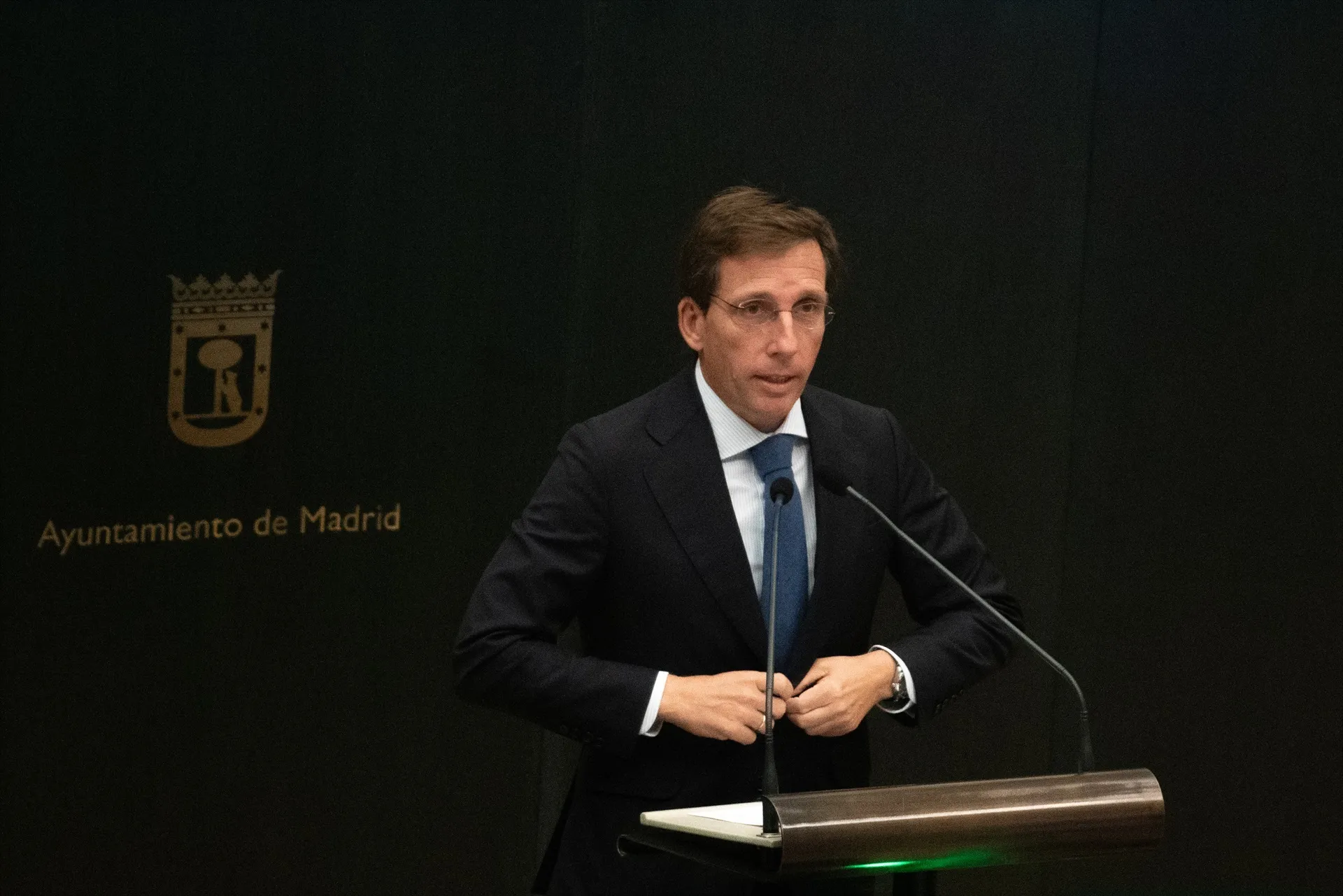 El alcalde de Madrid, José Luis Martínez-Almeida. Fernando Sánchez / Europa Press