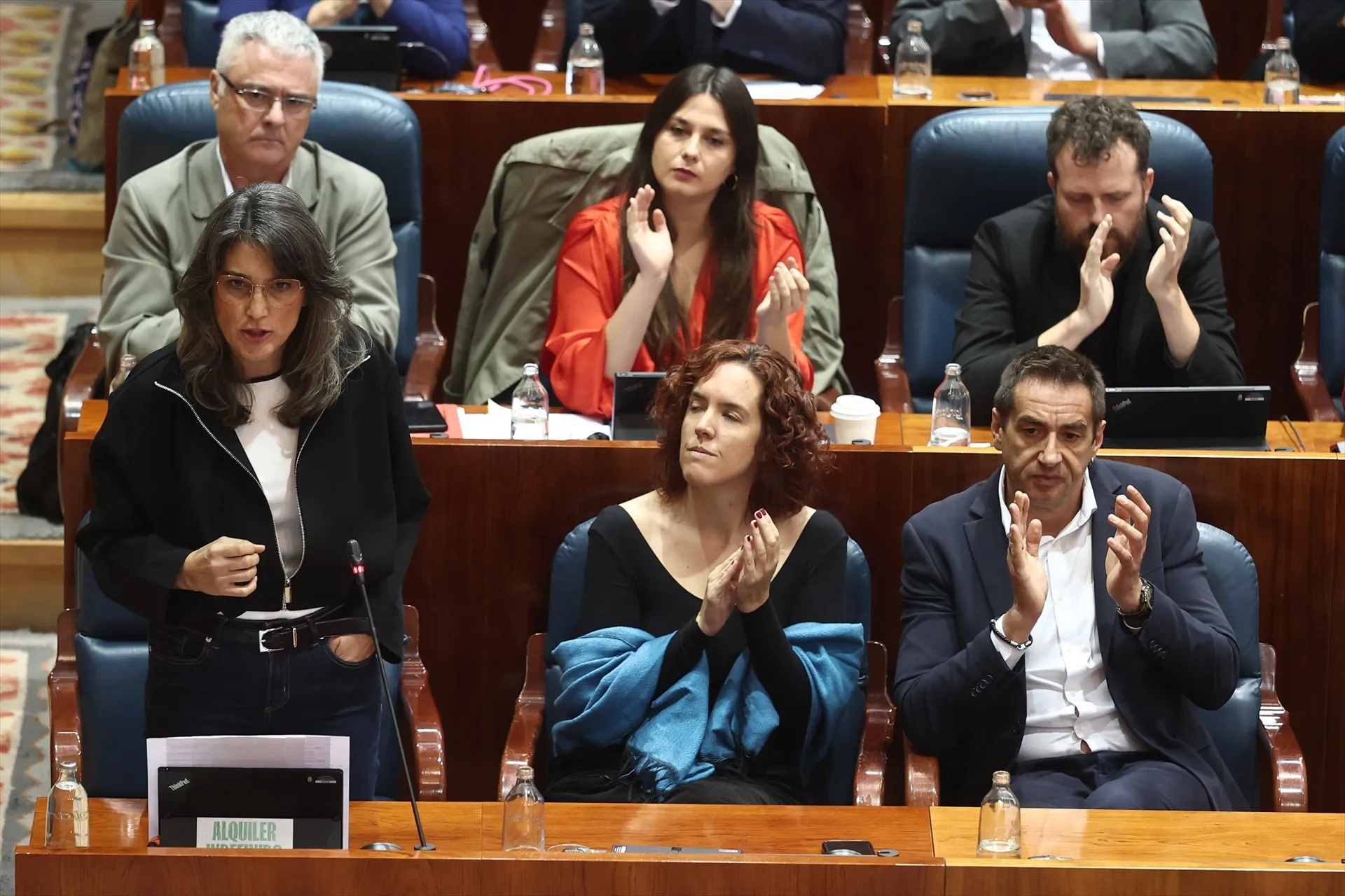 EuropaPress 7827756 portavoz mas madrid asamblea madrid manuela bergerot pleno asamblea madrid
