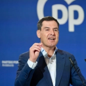 El presidente del PP de Andalucía, Juanma Moreno. María José López / Europa Press