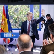 El presidente del Partido Popular, Alberto Núñez Feijóo. Carlos Luján / Europa Press