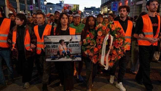 Manifestantes durante la marcha por Maricarmen en Madrid. Matias Chiofalo / Europa Press Manifestantes durante la marcha por Maricarmen en Madrid. Matias Chiofalo / Europa Press
