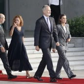 el Rey Felipe VI y la Reina Letizia .  Antonio Gutiérrez / Europa Press