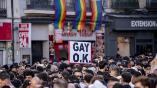 EuropaPress 7636935 pancarta pregon orgullo madrid 2026 mado 2026 plaza pedro zerolo julio 2026 EuropaPress 7636935 pancarta pregon orgullo madrid 2026 mado 2026 plaza pedro zerolo julio 2026