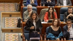 La líder de la oposición y portavoz de Más Madrid en la Asamblea de Madrid, Manuela Bergerot. Fuente: Más Madrid