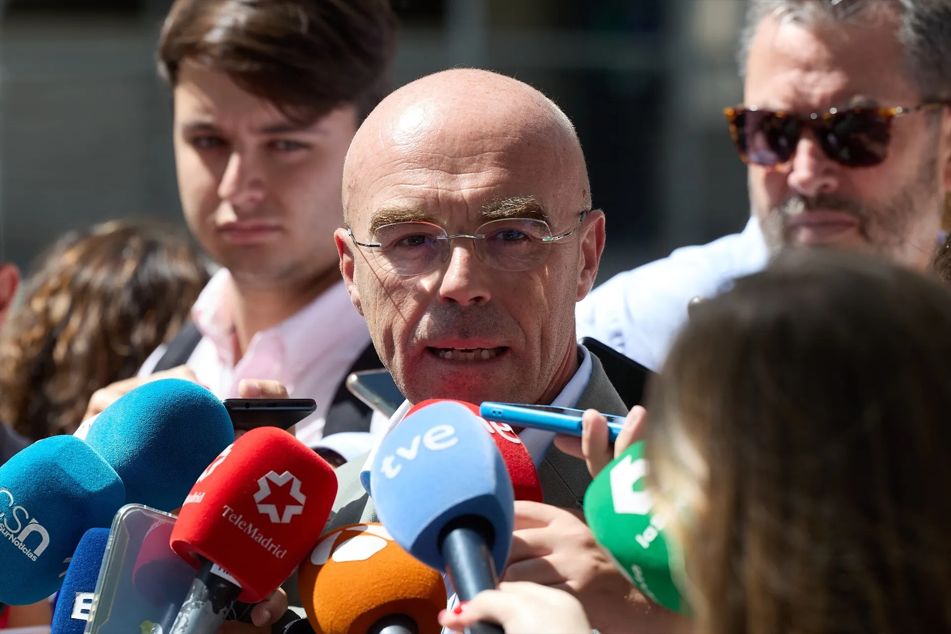 El eurodiputado de Vox, Jorge Buxadé. Jonas Roosend / Europa Press
