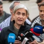 La exalcaldesa de Barcelona, Ada Colau, atiende a los medios de comunicación. Lorena Sopêna / Europa Press