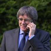 El presidente de Junts per Catalunya, Carles Puigdemont. Belga / Europa Press