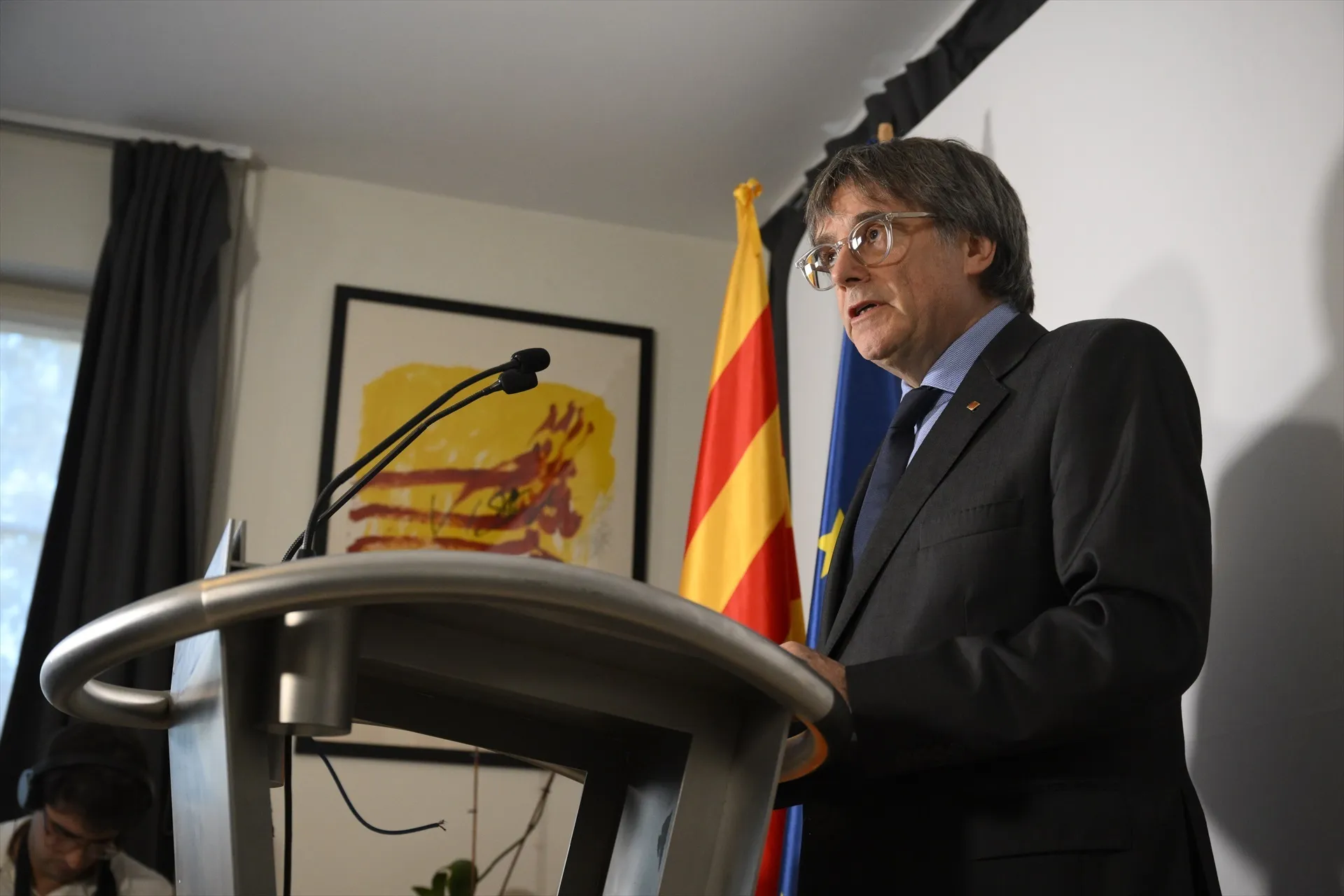 El presidente de Junts per Catalunya, Carles Puigdemont. Belga / Europa Press El presidente de Junts per Catalunya, Carles Puigdemont. Belga / Europa Press