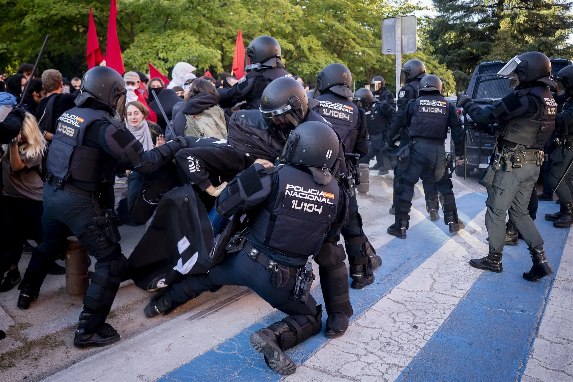 EuropaPress 7844044 cargas policiales manifestacion campus ciudad universitaria 14 octubre 2026 EuropaPress 7844044 cargas policiales manifestacion campus ciudad universitaria 14 octubre 2026