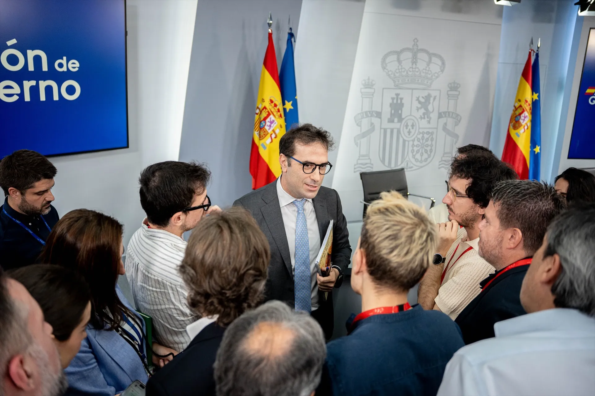 EuropaPress 7630074 vicepresidente primero ministro economia comercio empresa carlos cuerpo EuropaPress 7630074 vicepresidente primero ministro economia comercio empresa carlos cuerpo